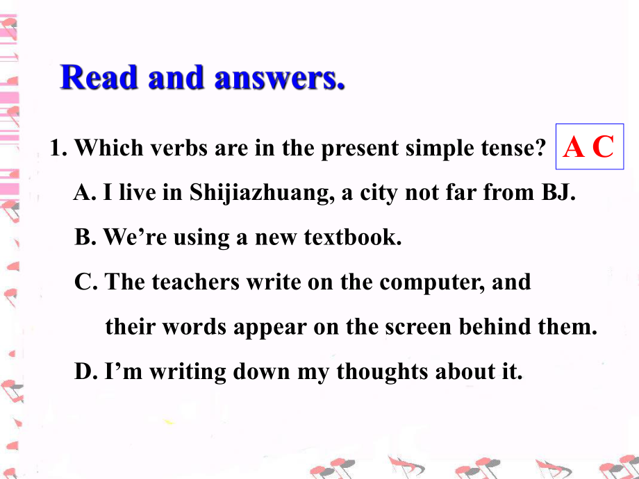 外研 英语必修1Module 1Revision of the present tense课件.ppt-(纯ppt课件,无音视频素材)_第3页