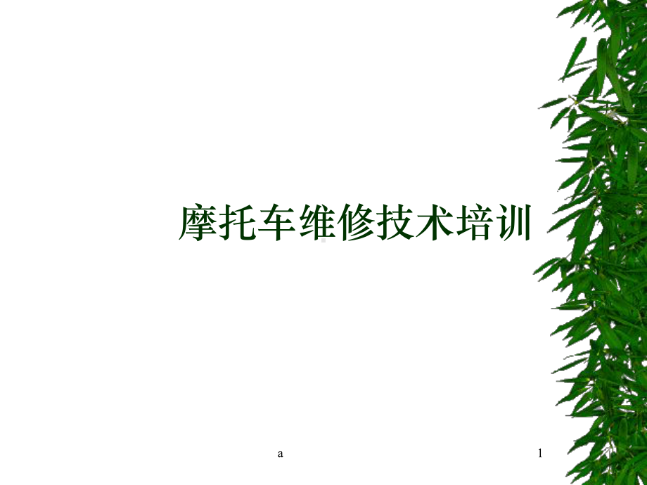 摩托车维修技术课件.ppt_第1页