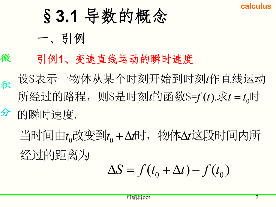 微积分第三章导数与微分课件.ppt_第2页