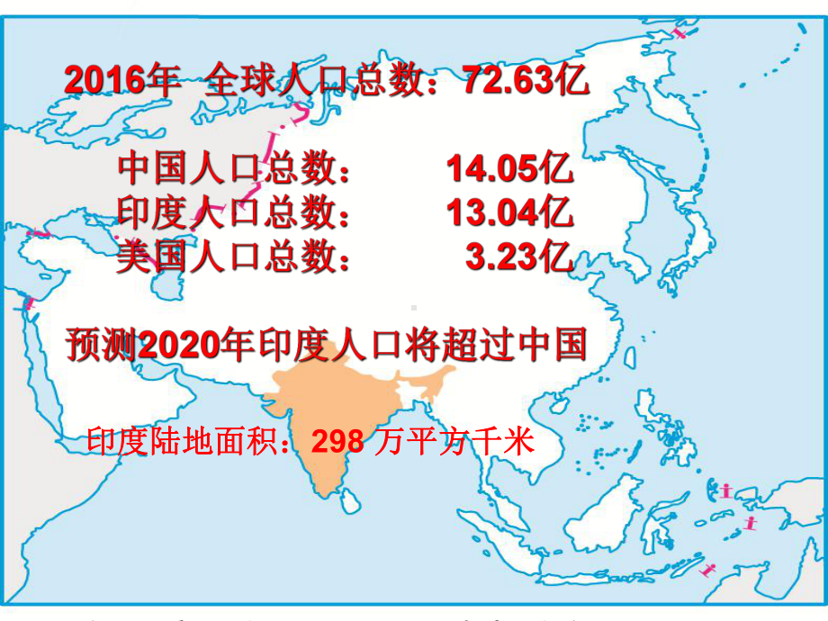 晋教版七年级下册地理《102 印度──世界第二人口大国》课件.ppt_第3页