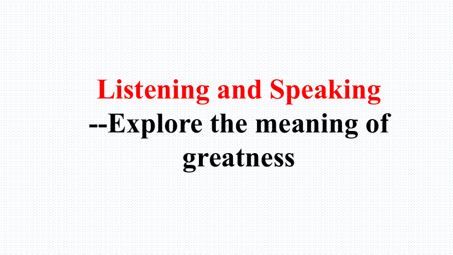 教学用 人教版高中英语选择性必修第一册12 Listening and Speaking课件.pptx_第2页