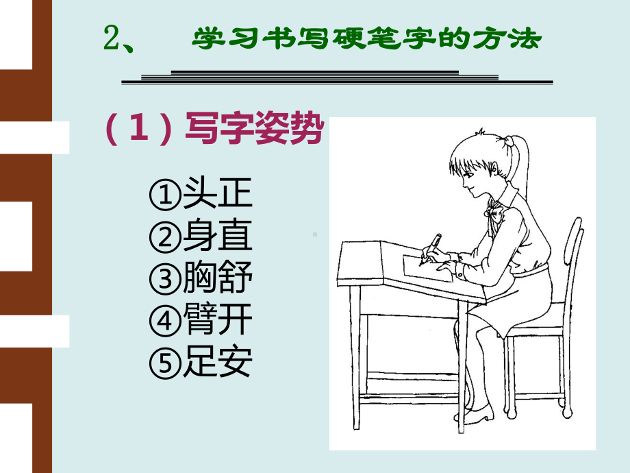 小学一年级上册硬笔书法课件学习第1课《基本笔画》.ppt_第3页