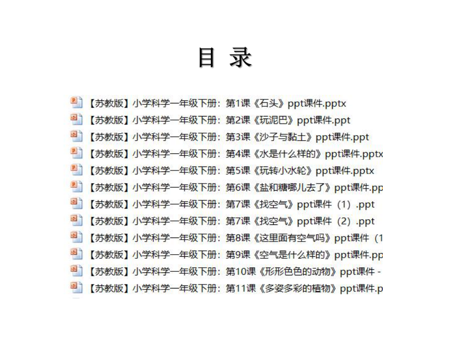 新编教材 苏教版小学科学一年级下册 全套课件.pptx_第2页