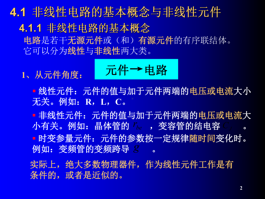 非线性电路及其分析方法学习培训模板课件.ppt_第2页