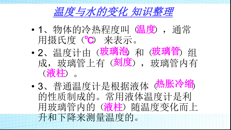 教科版科学三年级下册温度与水的变化知识整理课件.pptx_第2页