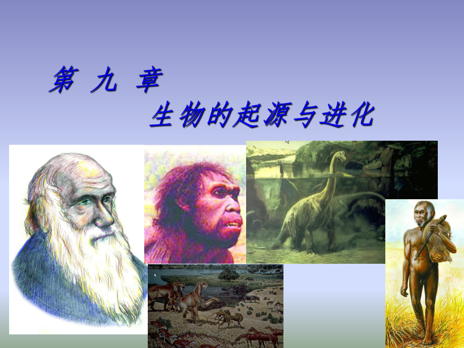 普通生物学第9章：生物的起源与进化课件.ppt_第1页