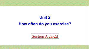 新人教版八年级上册英语 Unit 2 Section A 2a 2d课件.pptx-(纯ppt课件,无音视频素材)