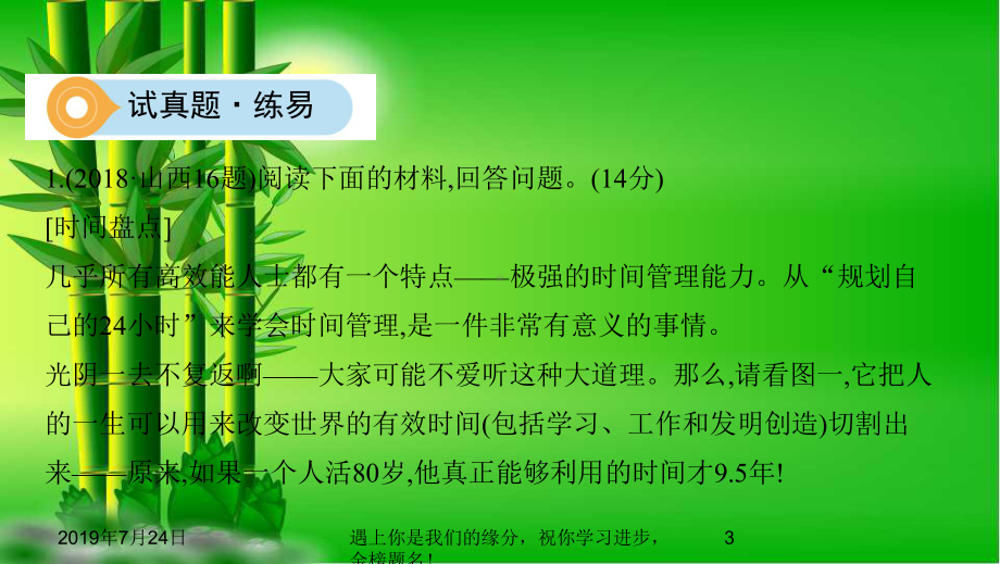 山西省中考语文总复习第三部分现代文读写开放与探究专题十二非连续性文本阅读与表达104241课件.pptx_第3页