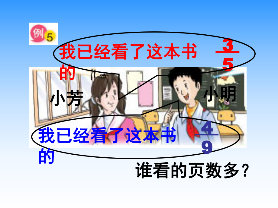 小学五年级下学期数学《分数的大小比较》课件.ppt_第3页