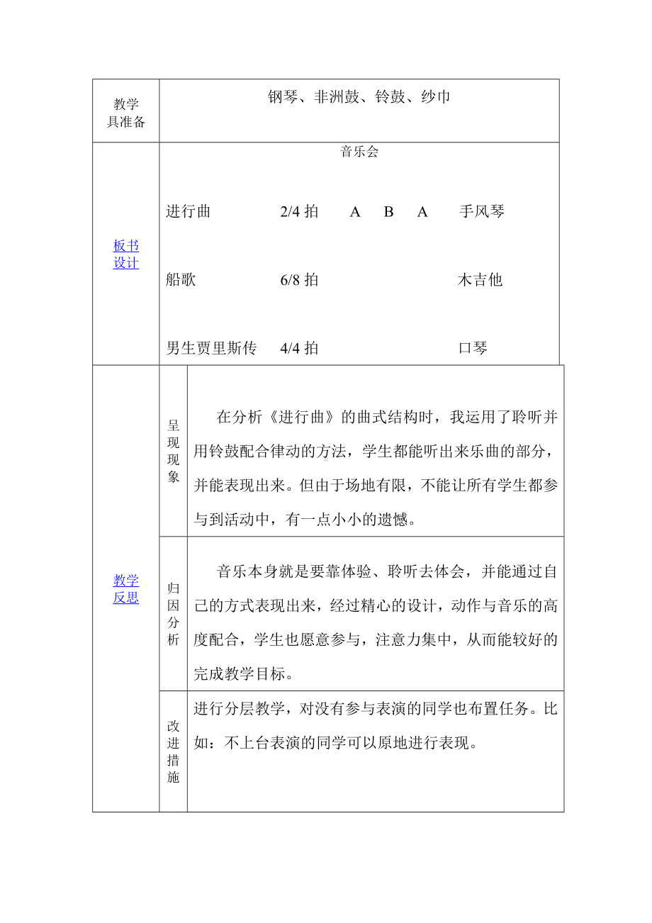 三年级下册音乐教案-5 音乐会 ︳人音版 （五线谱） .doc_第2页