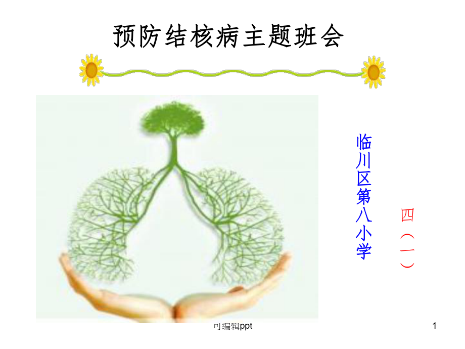 小学结核病防治(主题班会)精课件.ppt_第1页