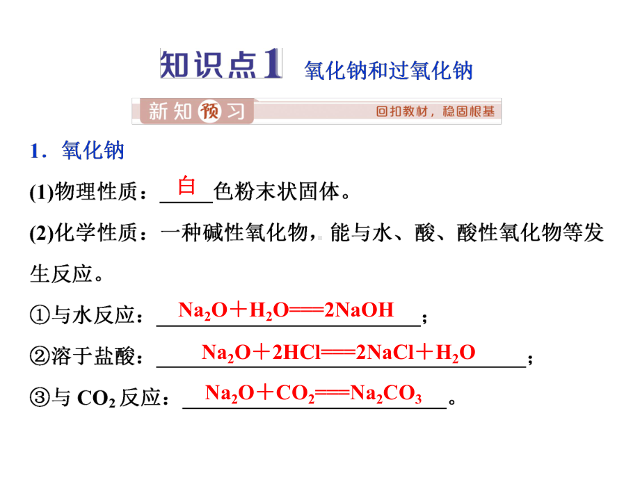 新人教版必修1：212钠的几种化合物课件.ppt_第3页