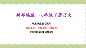 新部编人教版初二下册历史期末复习第四单元复习课件.ppt