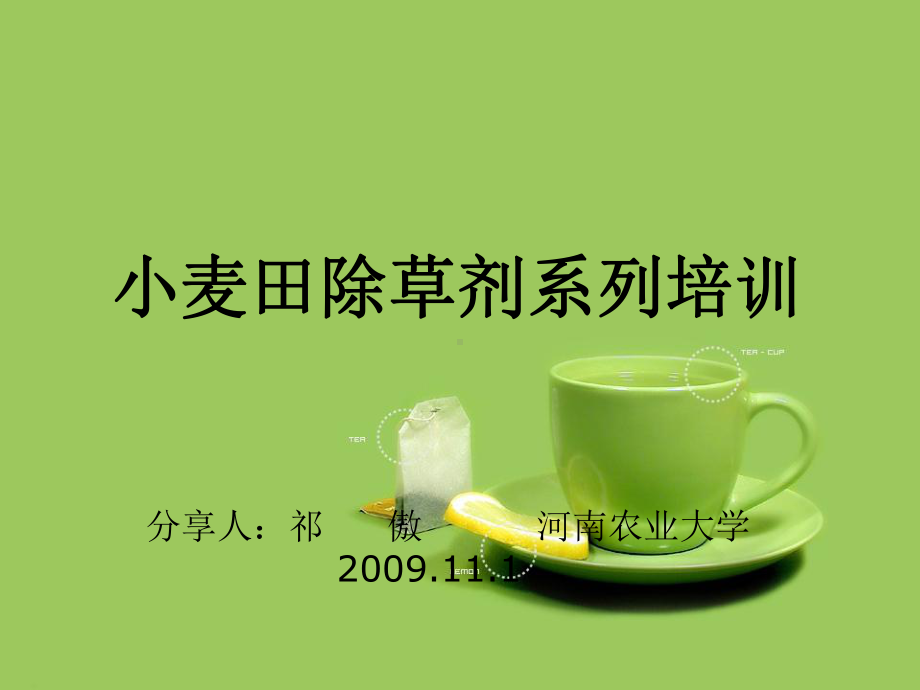 小麦田除草剂系列培训课件.ppt_第1页