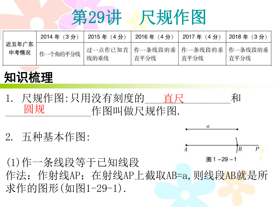 尺规作图—初中数学课件.ppt_第1页