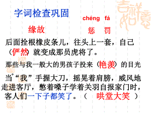 小学语文《花脸》第二课时课件.ppt