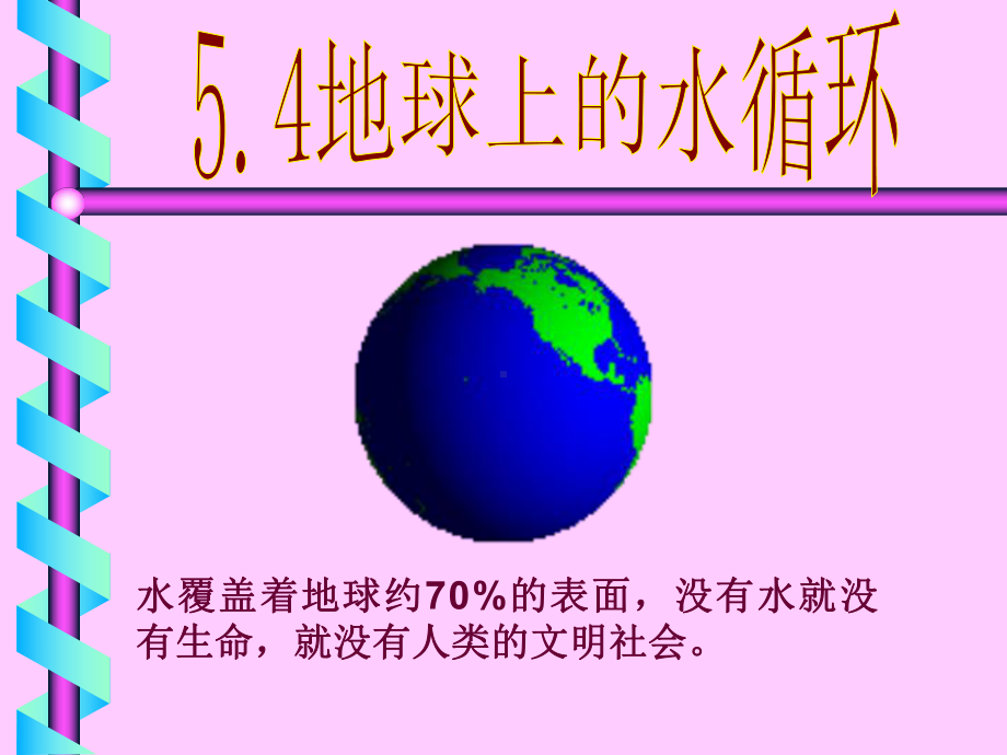 教科版八年级物理上册54地球上的水循环课件.ppt_第1页