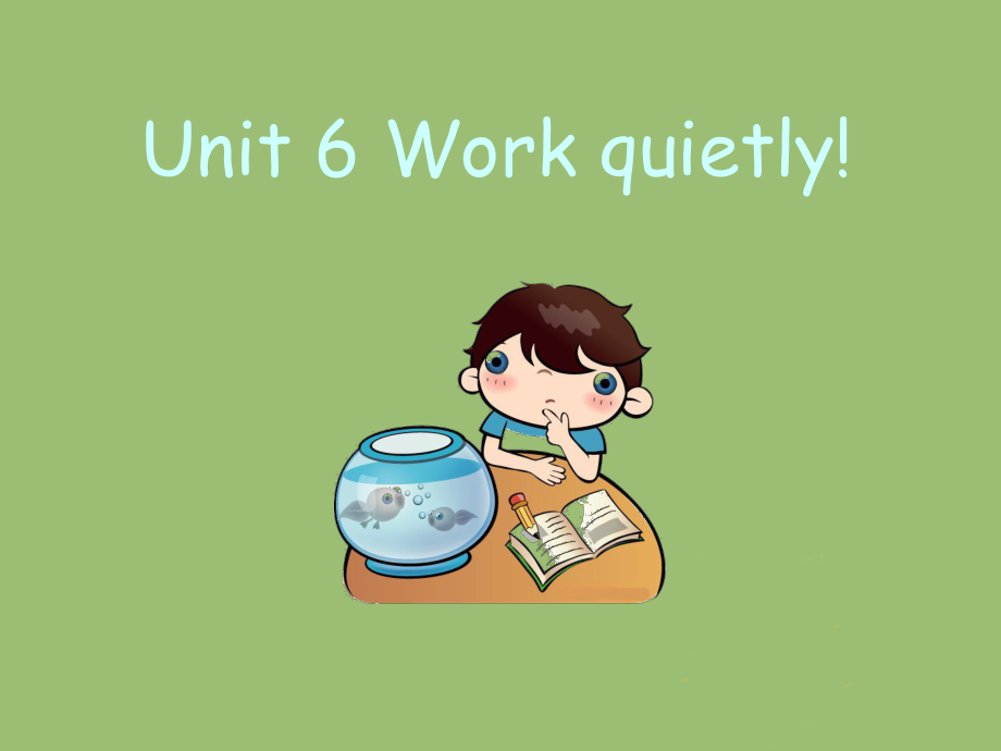 新人教PEP版五年级下册小学英语 Unit 6 Work quietly! 教学课件.ppt-(纯ppt课件,无音视频素材)_第2页