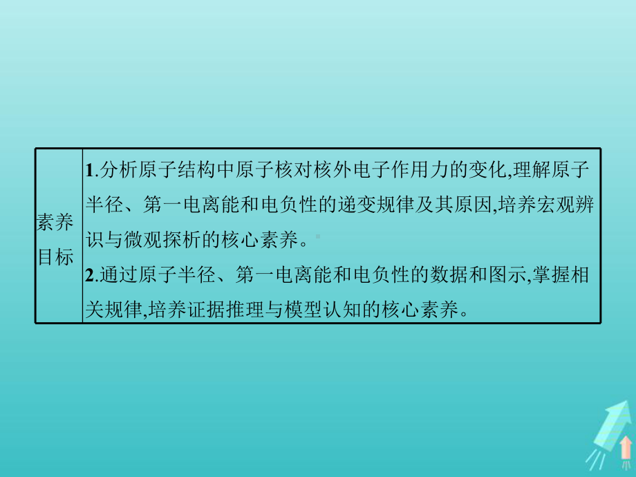 新教材高中化学第一章原子结构与性质第二节原子结构与元素的性质第二课时元素周期律课件人教版必修二.pptx_第2页