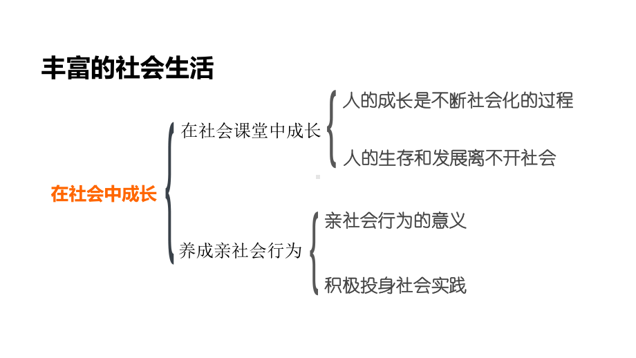 新部编版八年级上册道德与法治(第一课丰富的社会生活)期末复习课件.ppt_第3页