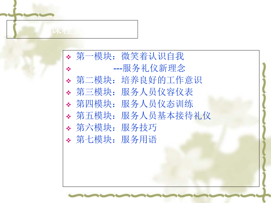 微笑服务礼仪培训教材6课件.ppt_第1页