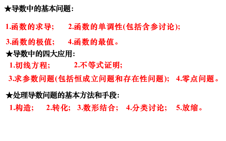 导数讲义：几种常见的函数与不等式课件 届高三数学一轮复习.ppt_第2页