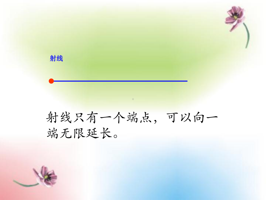 四年级上册数学课件 - 4.1 线段、射线和直线 北京版（共19张PPT）.pptx_第3页