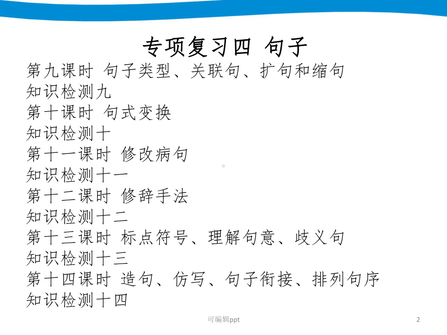 小升初语文专项复习四句子课件.ppt_第2页