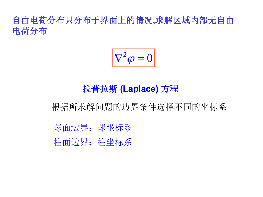 分离变量法拉普拉斯方程分离变量法学习培训模板课件.ppt_第2页