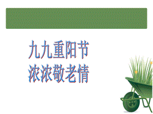 小学主题班会《重阳节》课件.ppt