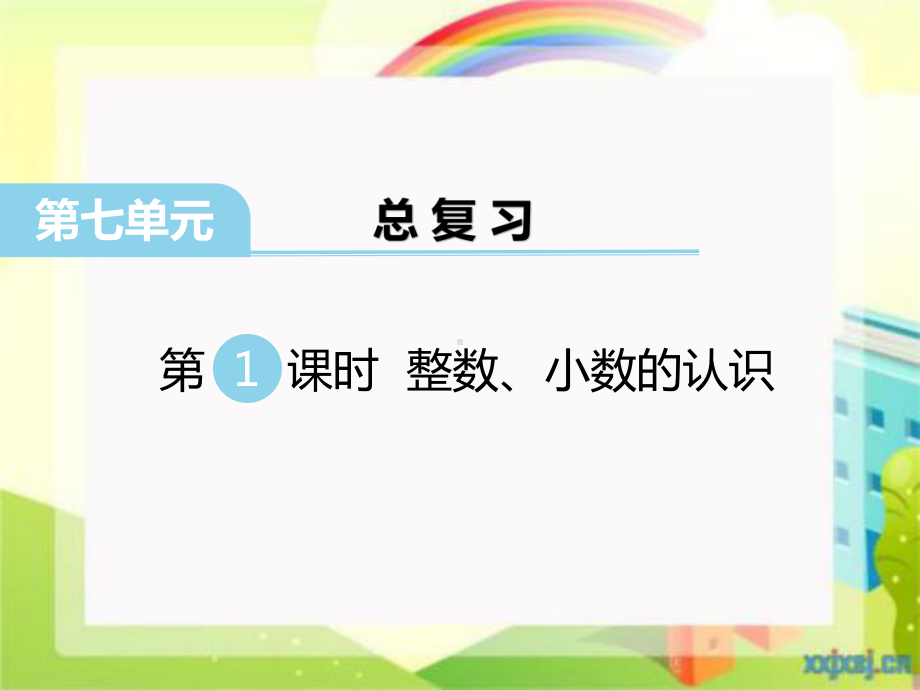 小学数学六年级下册总复习整数、小数的认识课件.ppt_第1页