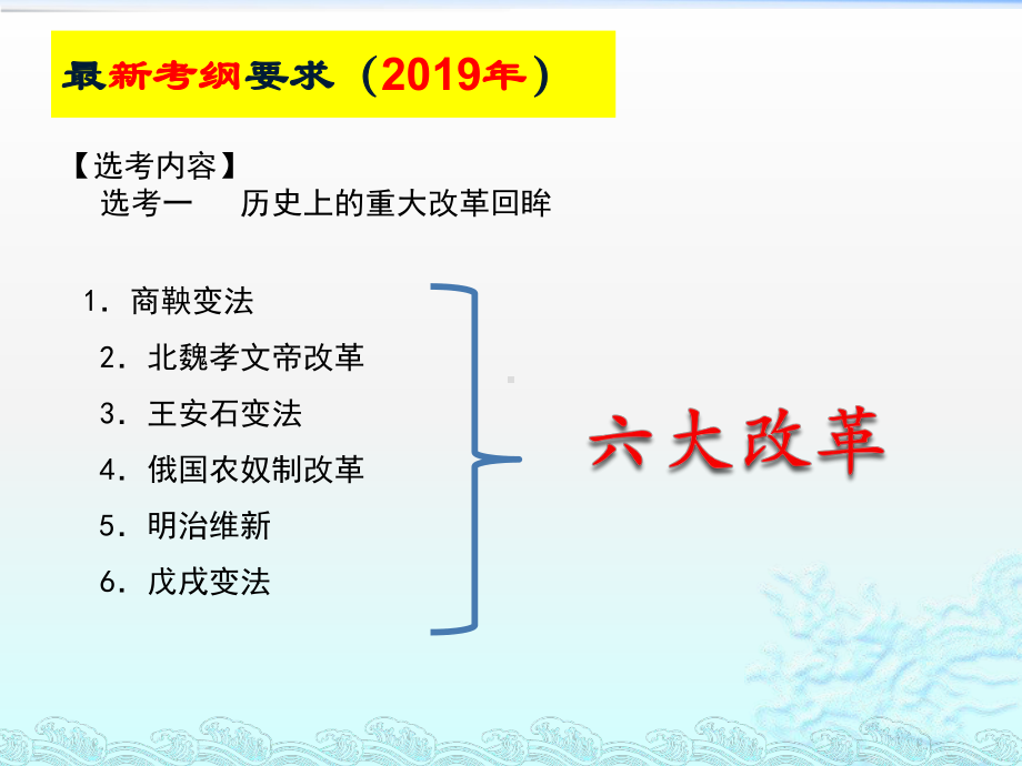 岳麓版高中历史选修一《历史上重大改革回眸》导言课教学课件.pptx_第2页