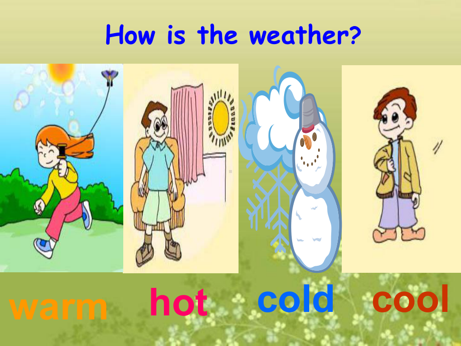 三年级英语下册课件-Module 7 Unit 2 It's warm today55-外研版（三起）.ppt_第2页