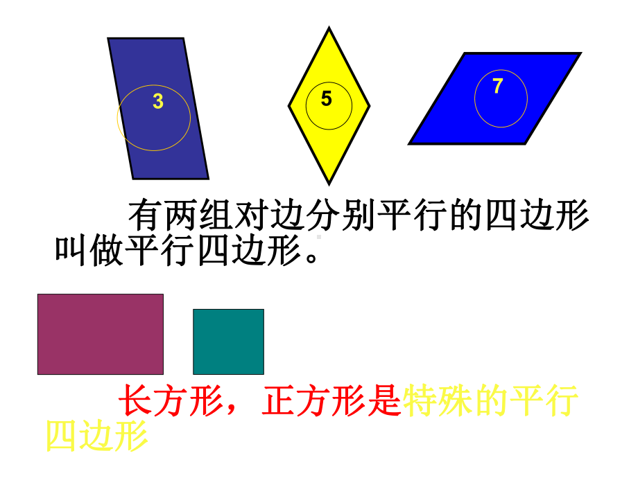 四年级数学下册课件-2.5 四边形分类 - 北师大版（共9张PPT）.ppt_第3页