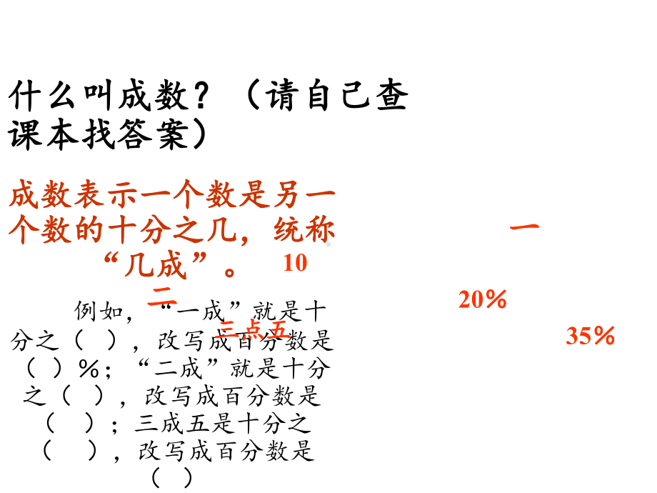 六年级数学下册课件-2.2 成数13-人教版（共12张PPT）.pptx_第2页