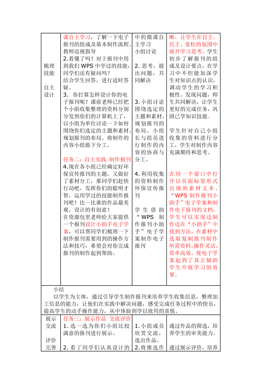 六年级上册美术教案 -第16课 我们的小报｜广西版 (1).doc_第3页