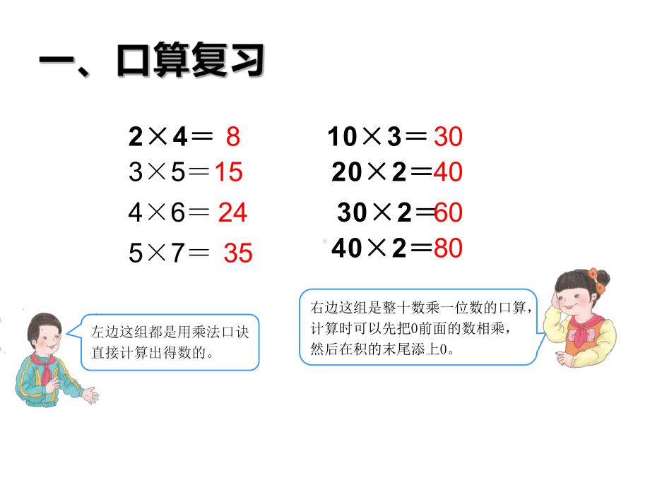 三年级数学下册课件-1两位数乘两位数的口算、估算 - 苏教版（共11张PPT）.ppt_第2页