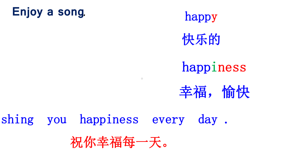 六年级英语下册课件-Module 9 Unit 2 Wishing you happiness every day.（2）-外研版.pptx_第2页