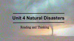 Unit4 Reading and Thinking （ppt课件）-2022新人教版（2019）《高中英语》必修第一册.pptx