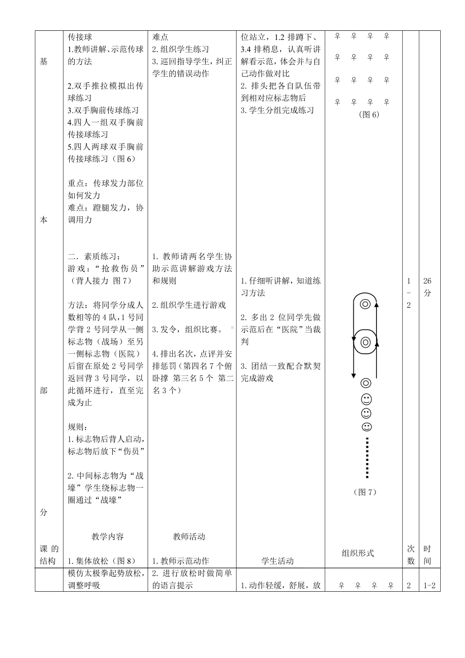 体育与健康人教版四年级-《篮球5对5攻防技术》教案.doc_第3页