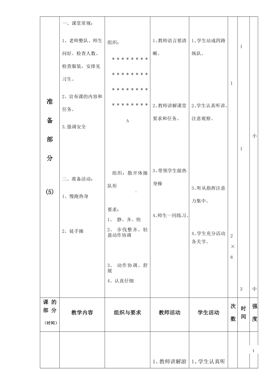 体育与健康人教版五年级-《蹲踞式起跑》 教案.docx_第3页