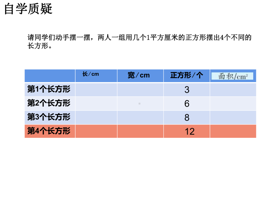 三年级数学下册课件-六 长方形和正方形的面积计算 - 苏教版（共13张PPT）.pptx_第3页