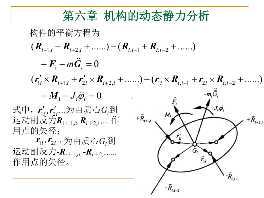 平面机构的动态静力分析学习培训课件.ppt_第2页