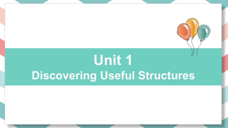 Unit 1 Teenage life Discovering useful structures （ppt课件）-2022新人教版（2019）《高中英语》必修第一册.pptx_第1页