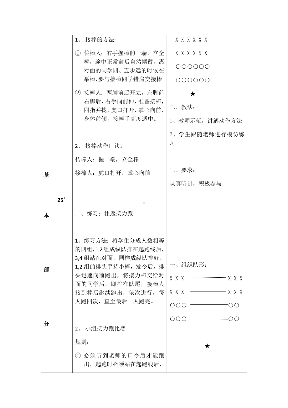 体育与健康人教版四年级-迎面接力跑教案.docx_第3页