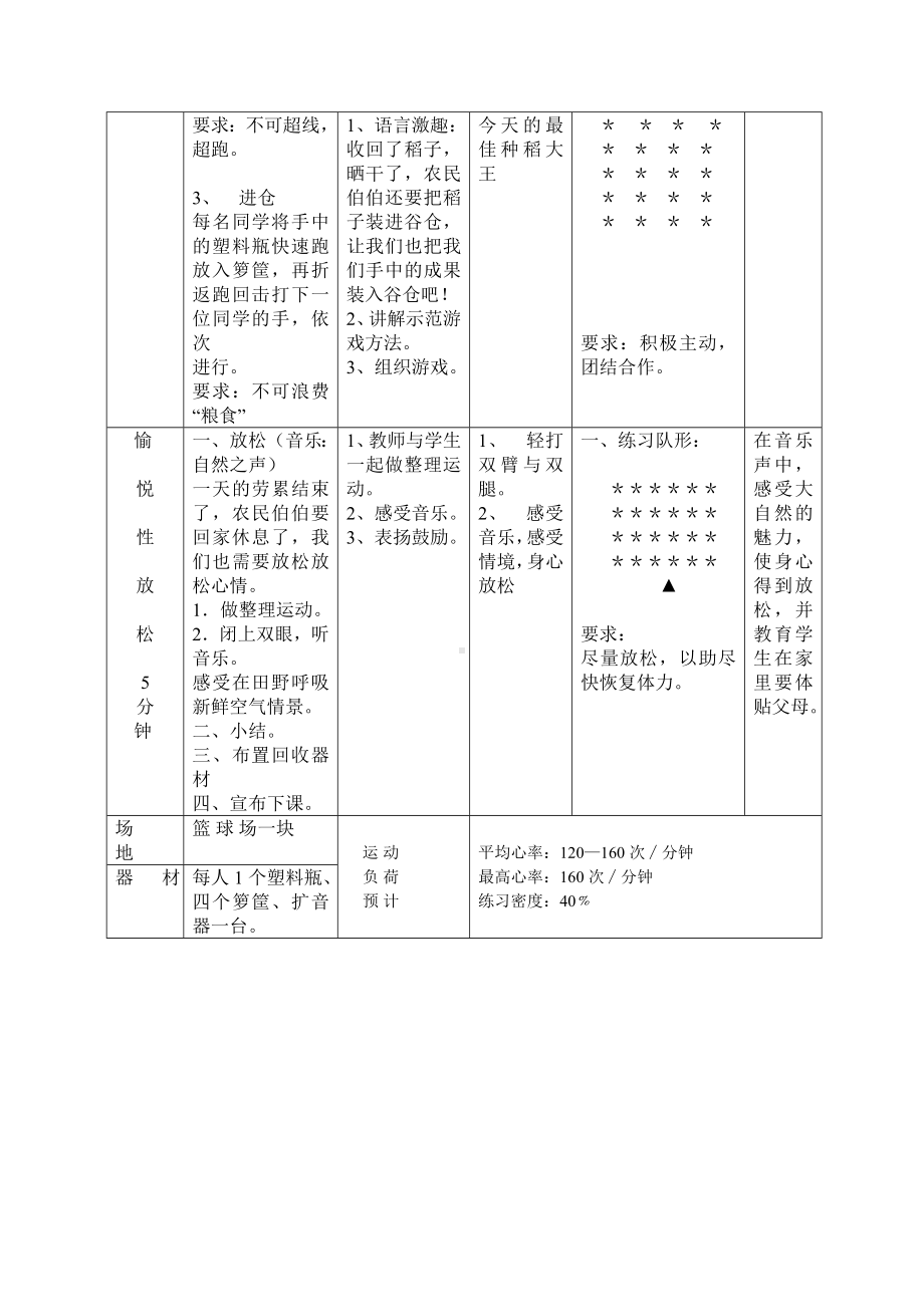 体育与健康人教版六年级全一册折返跑教案.doc_第3页