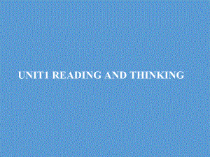 Unit 1 Teenage Life Reading and Thinking （ppt课件）(6)-2022新人教版（2019）《高中英语》必修第一册.pptx