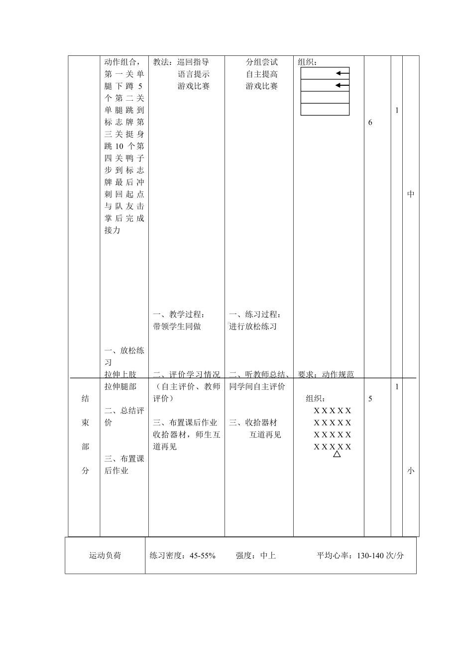 体育与健康人教版四年级-fighting跳教案.doc_第3页