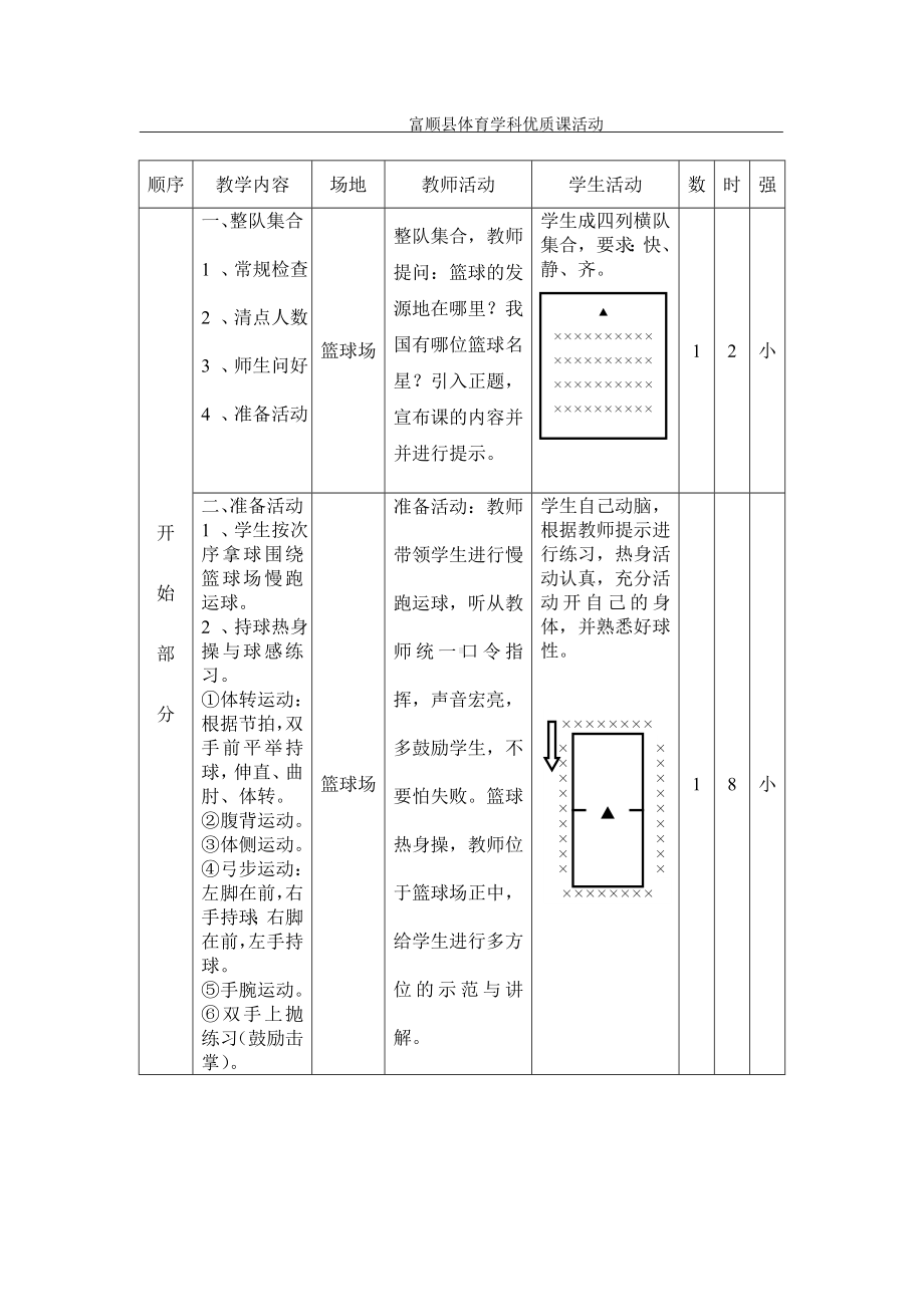 体育与健康人教版五年级-《篮球运球》教案.doc_第2页