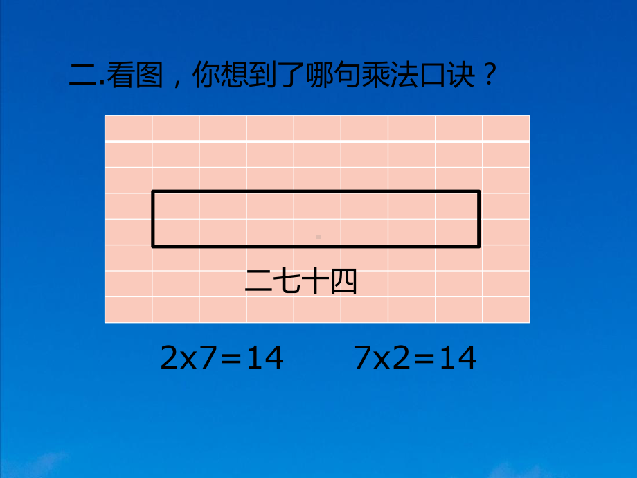 二年级数学上册课件 - 6.37的乘法口诀 - 人教版（共14张PPT）.ppt_第3页